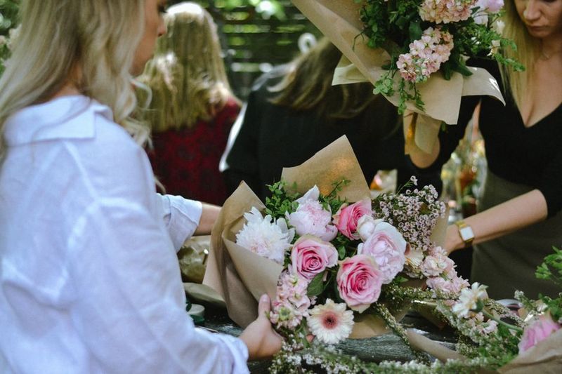 Grand Aisle Flower Arrangement